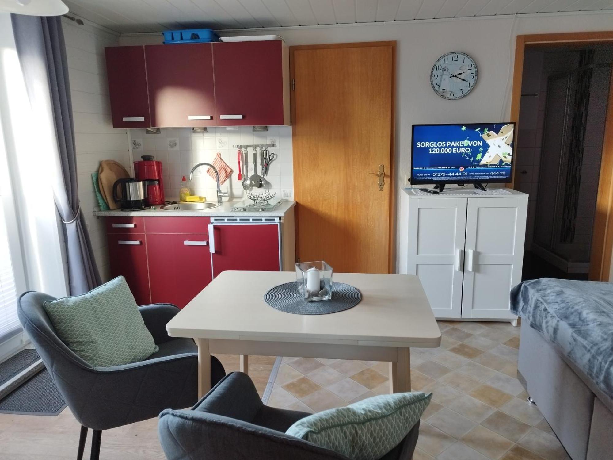 Fewo 3 Mit Terrasse, Box-Bett, Kl Extra Zimmer, Tresor Dahme  Esterno foto
